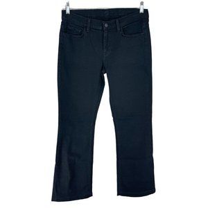 7 For All Man Kind Women's Black High Waist Bootcut Denim Jeans‎ Sz 30